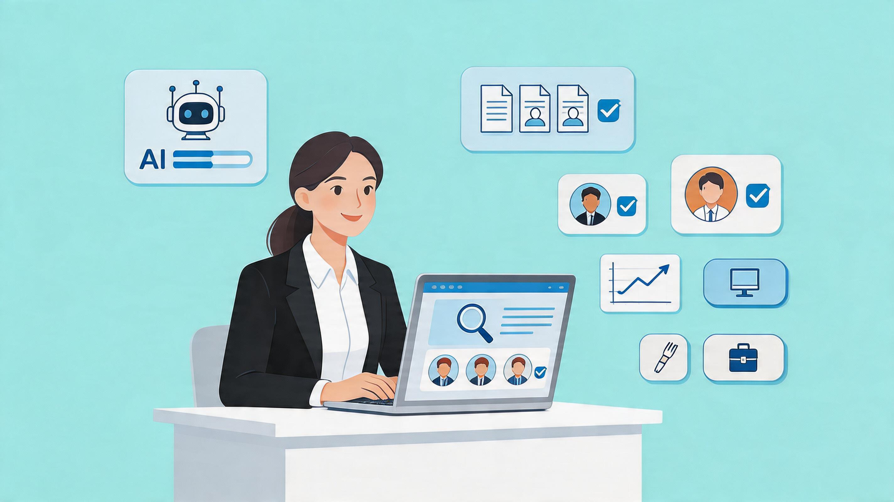 智能化人才招聘系统：从「人找人」到「AI找人」，企业招聘正在经历什么变革？