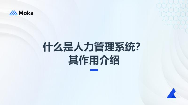 人力管理系统
