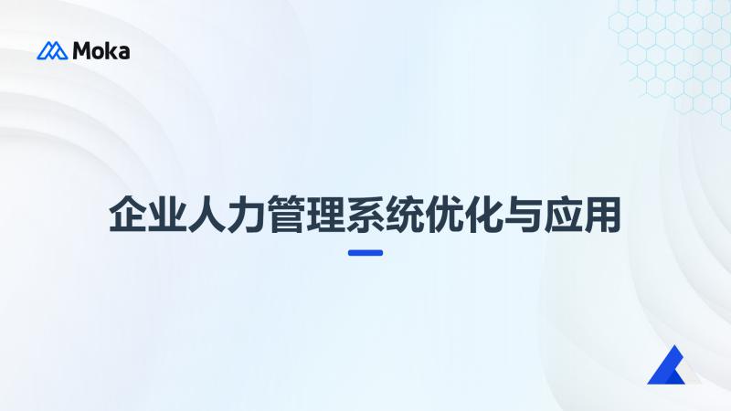 企业人力管理系统