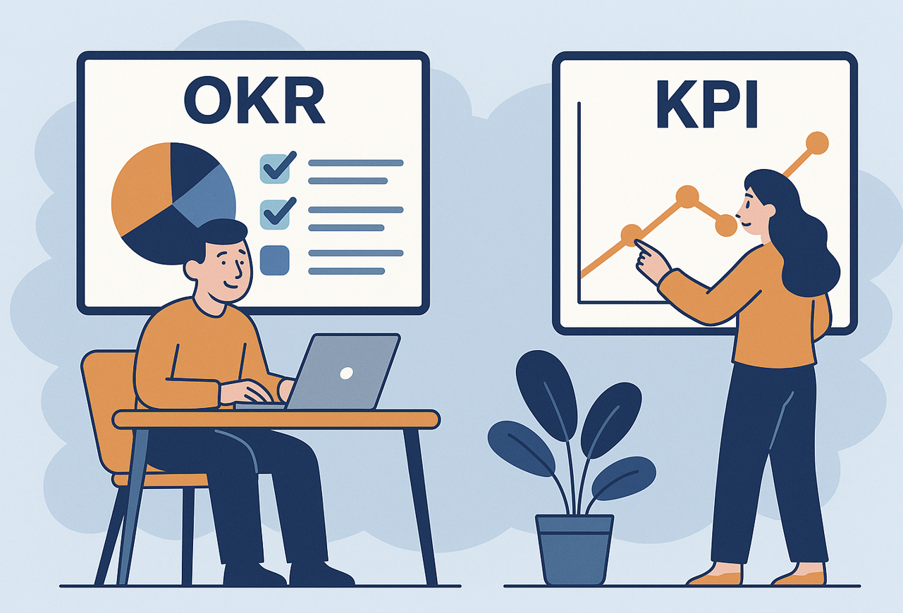 OKR 与 KPI：管理工具的 “双生花”，Moka 助你按需绽放