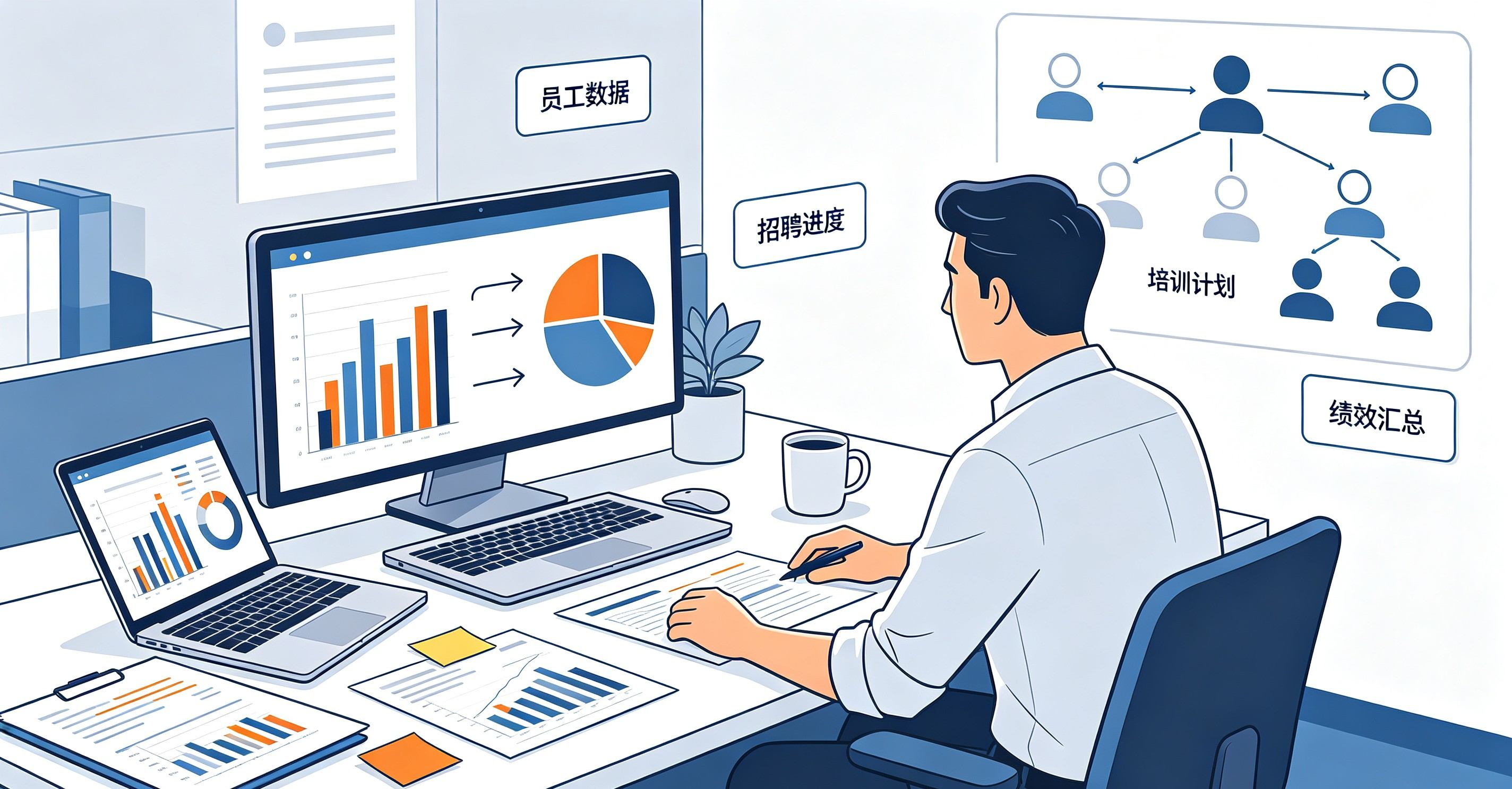 绩效管理系统落地：2026年全员季度考核从3周缩到1周的关键配置是什么？